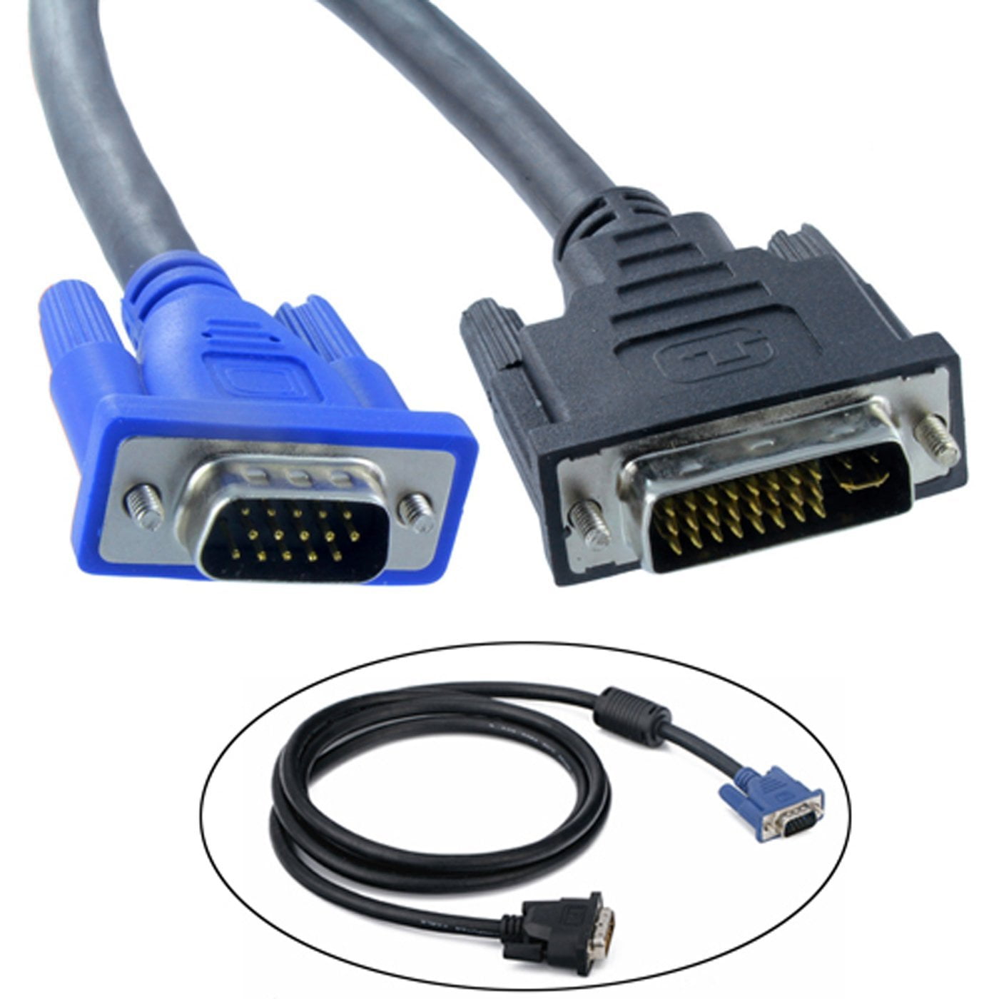 Подключение dvi монитор. Кабель DVI-VGA 1.5M. DVI 24+5. Кабель ВГА DVI. ВГА кабель для монитора.