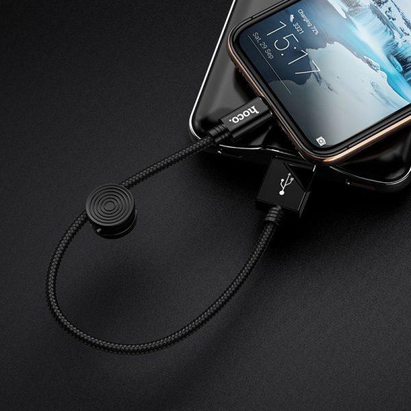 USB cable Hoco X35 Type-C 0.25m black - Image 2
