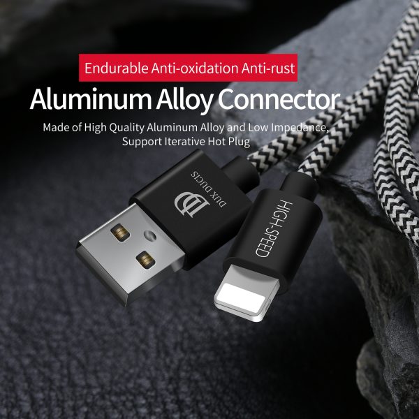 USB кабель Dux Ducis "K-ONE" "Lightning" FastCharging 1.0m — изображение 3
