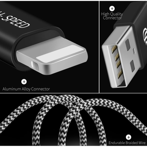 USB кабель Dux Ducis "K-ONE" "Lightning" FastCharging 1.0m — изображение 4