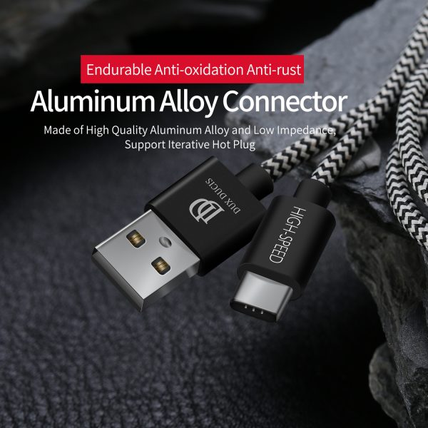 USB cable Dux Ducis K-ONE Type-C FastCharging 1.0m - Image 3