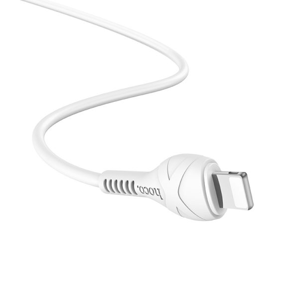 USB cable Hoco X37 Cool Power Lightning 1.0m white - Image 2