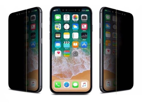 Tempered glass Full Privacy Apple iPhone X/XS/11 Pro black - Image 2