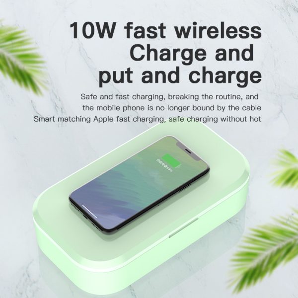 Phone sterilizer M1 Pro with wireless charging - Image 3