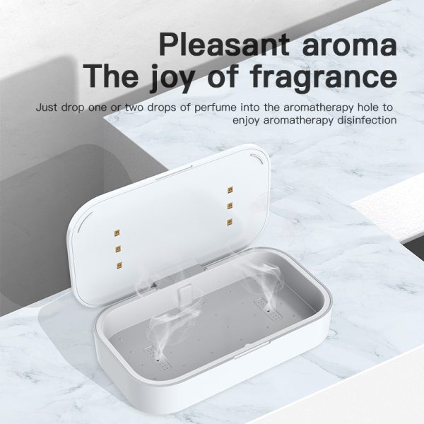 Phone sterilizer M1 Pro with wireless charging - Image 2