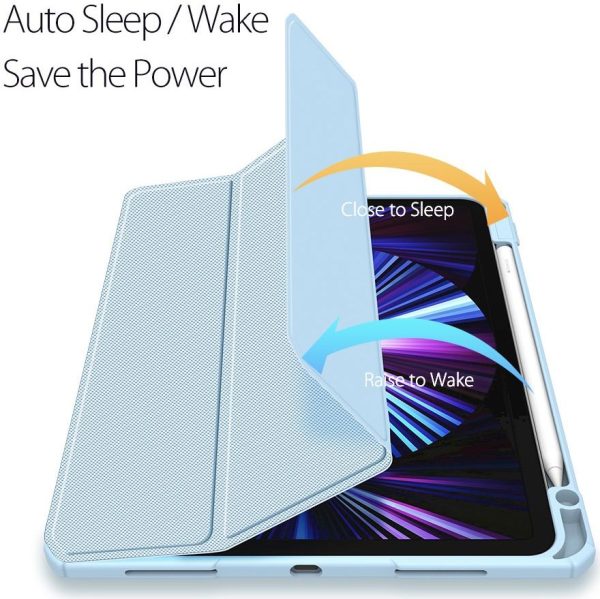 Case Dux Ducis Toby Samsung X800/X806 Tab S8 Plus/T730/T736B Tab S7 FE 2021/ T970/T976B TAB S7 Plus 12.4 blue — изображение 3
