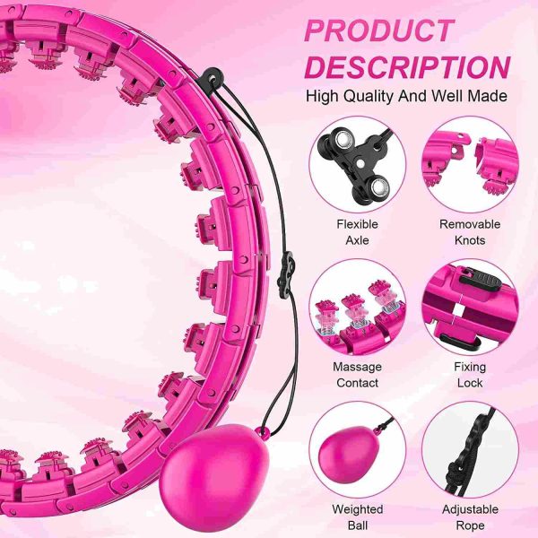 Smart Hula Hoop M2 pink - Image 2