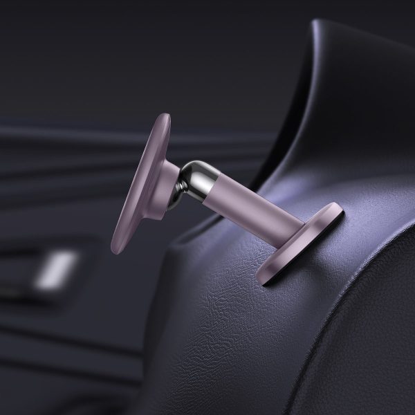Phone holder Baseus C01 Magnetic Stick-On purple SUCC000005 - Image 3