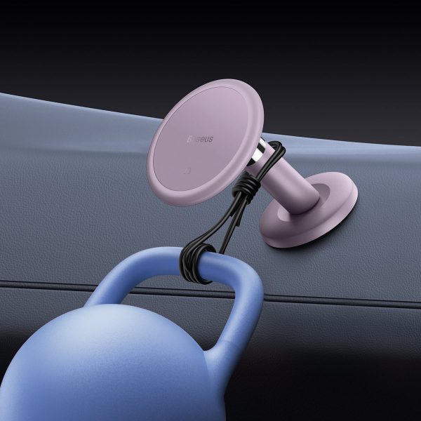 Phone holder Baseus C01 Magnetic Stick-On purple SUCC000005 - Image 4