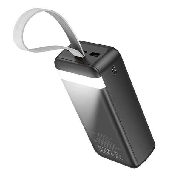 External battery Power Bank Borofone BJ14B Freeway 30000mAh black — изображение 2