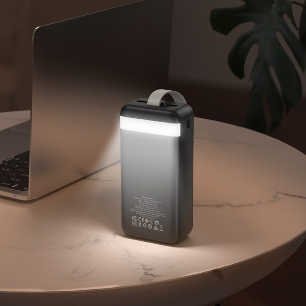 External battery Power Bank Borofone BJ14B Freeway 30000mAh black — изображение 3