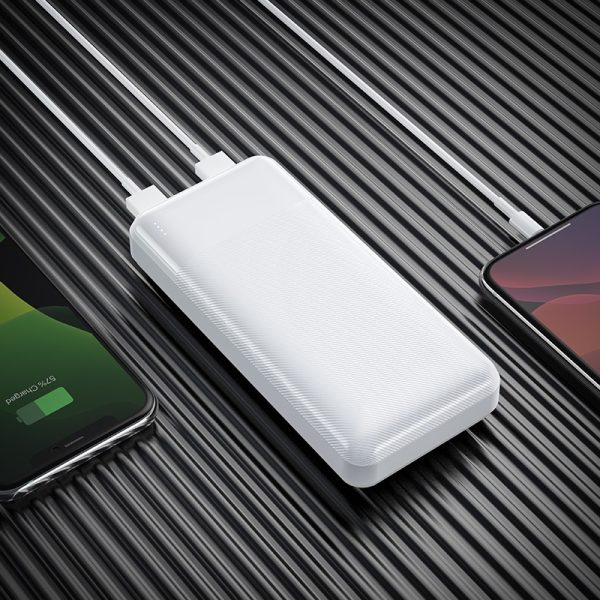 External battery Power Bank Hoco J72A 20000mAh white - Image 2