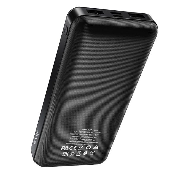 External battery Power Bank Hoco J72A 20000mAh black - Image 2