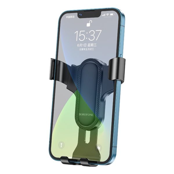 Car phone holder Borofone BH74 for using on ventilation grille, black - Image 2