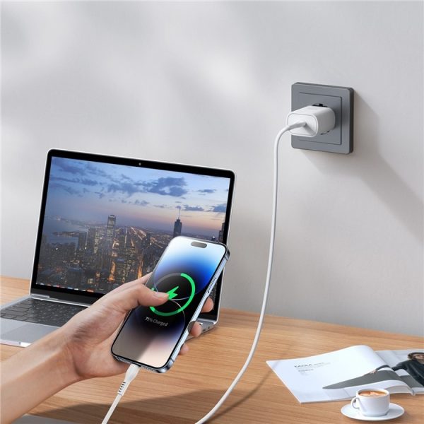 Charger DUZZONA T6 25W USB-C white - Image 2
