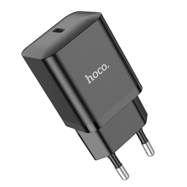 Charger Hoco N27 20W USB-C black - Image 2