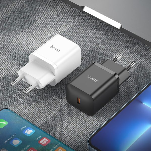 Charger Hoco N27 20W USB-C black - Image 3
