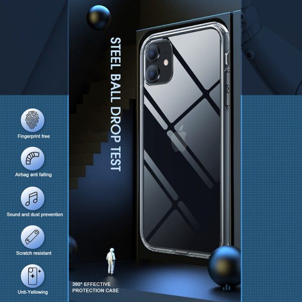 Чехол X-Level Space II Samsung S916 S23 Plus 5G прозрачный — изображение 3