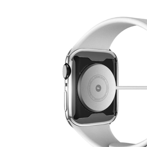 TPU glass case Dux Ducis Samo Apple Watch 41mm silver - Image 3