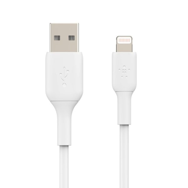 USB cable Belkin Boost Charge USB-A to Lightning 1.0m white - Image 2