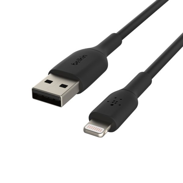 USB кабель Belkin Boost Charge USB-A to Lightning 2.0m черный — изображение 2
