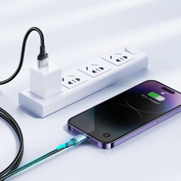 USB cable Joyroom S-CL020A10 Type-C to Lightning 20W 1.2m black - Image 2