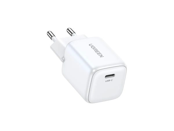 Сетевая зарядка Ugreen CD318 20W GaN USB-C белая — изображение 2