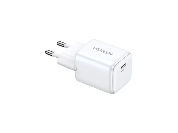 Сетевая зарядка Ugreen CD318 20W GaN USB-C белая — изображение 3