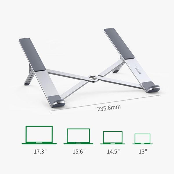 Foldable laptop stand Ugreen LP451 silver - Image 3