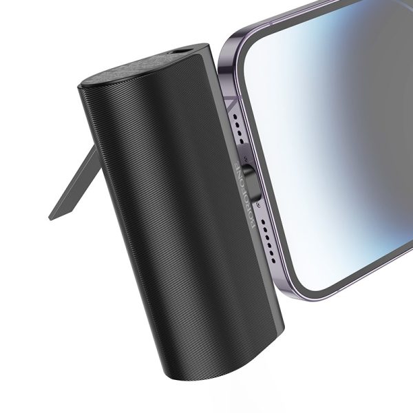 External battery Power Bank Borofone BJ35 Lightning 5000mAh white — изображение 2