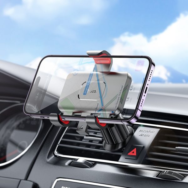 Car phone holder Hoco H21 black - Image 4
