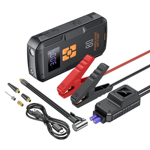 Бустер Hoco QS2 Car Jump Starter 800A max 8000mAh — изображение 3