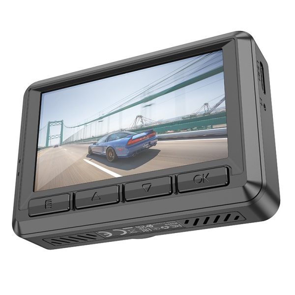 Card DVR Hoco DV2 Driving Recorder With Display - Image 2