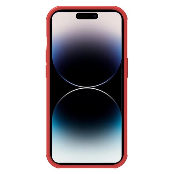 Case Nillkin Super Frosted Shield Pro Apple iPhone 15 Pro red - Image 3