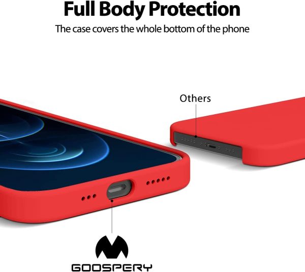 Case Mercury Silicone Case Samsung S916 S23 Plus 5G red - Image 3