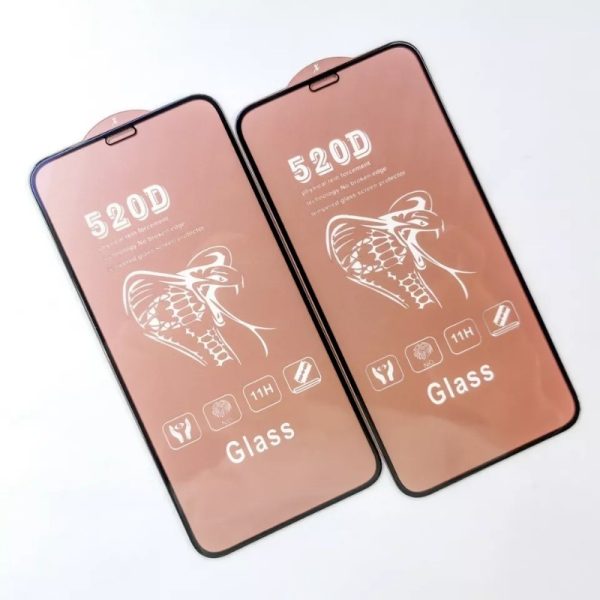 Tempered glass 520D Apple iPhone 12/12 Pro black - Image 2