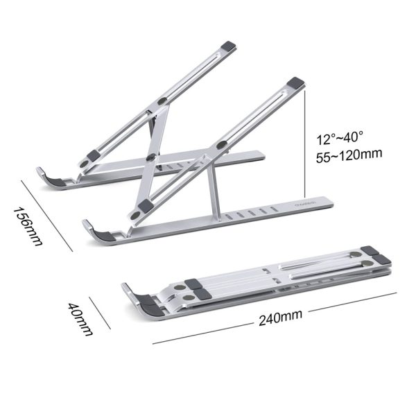 Foldable laptop stand Choetech H045 silver - Image 3