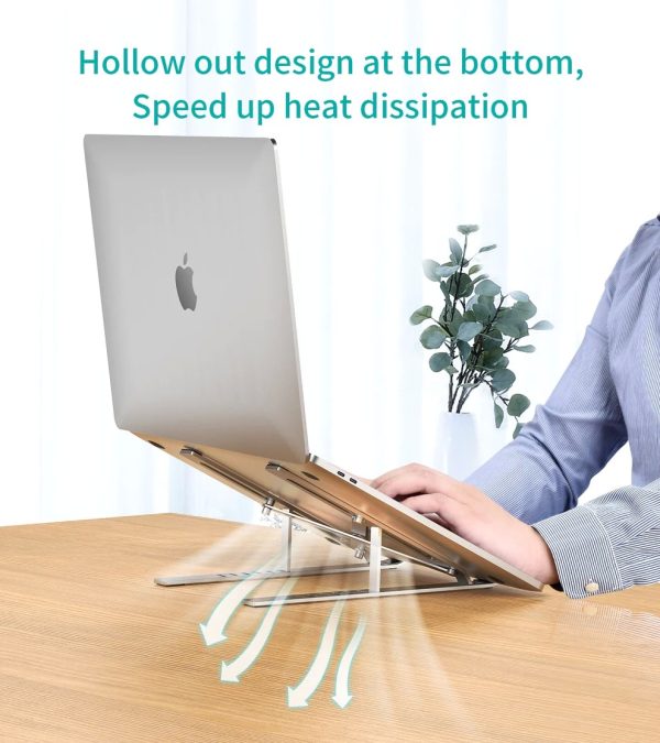 Foldable laptop stand Choetech H045 silver - Image 4