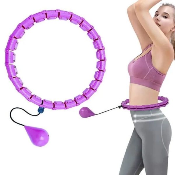 Массажный обруч Smart Hula Hoop M1 пурпурный — изображение 4