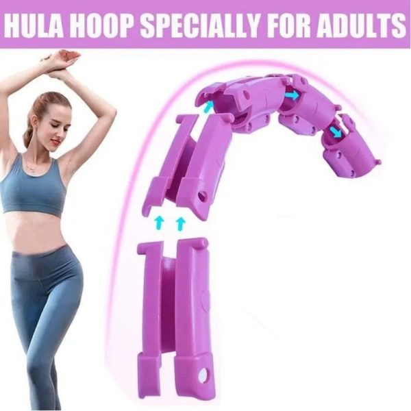 Массажный обруч Smart Hula Hoop M1 пурпурный — изображение 2