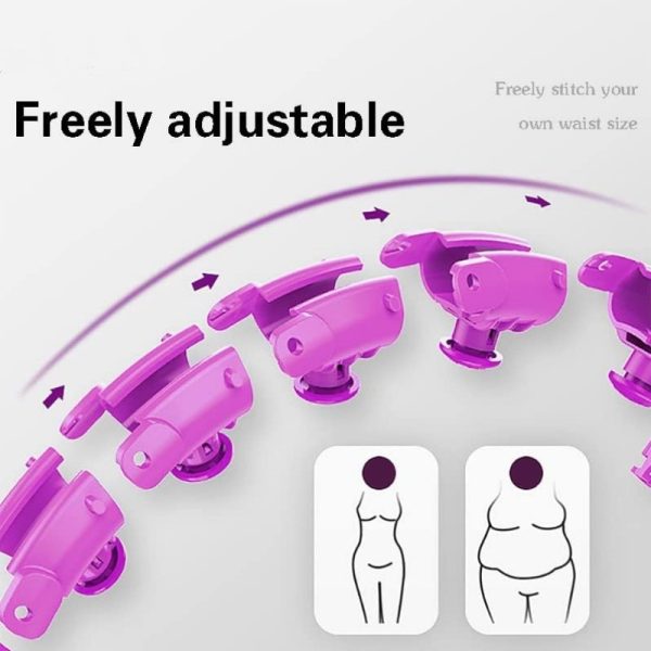 Smart Hula Hoop HHP002 purple - Image 4