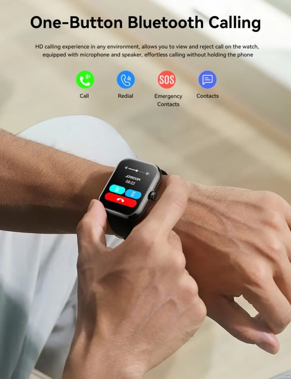 Смартчасы Joyroom JR-FT5 Plus Fit-Life Series Smart Watch (Answer/Make Call) розовое золото — изображение 2