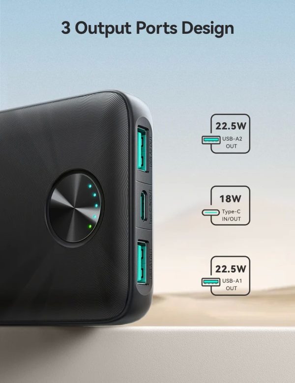 External battery Power Bank Joyroom JR-PBF15 22.5W 10000mAh black - Image 3