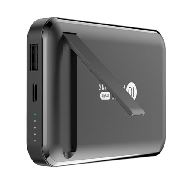 Внешний аккумулятор Power Bank Awei P139K 22.5W Magnetic Wireless 10000mAh черный — изображение 2