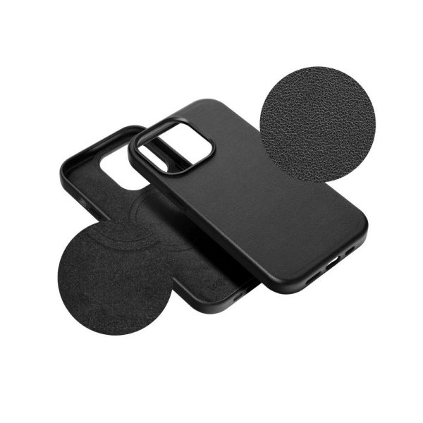 Mag Leather Case Apple iPhone 15 dark purple - Image 2