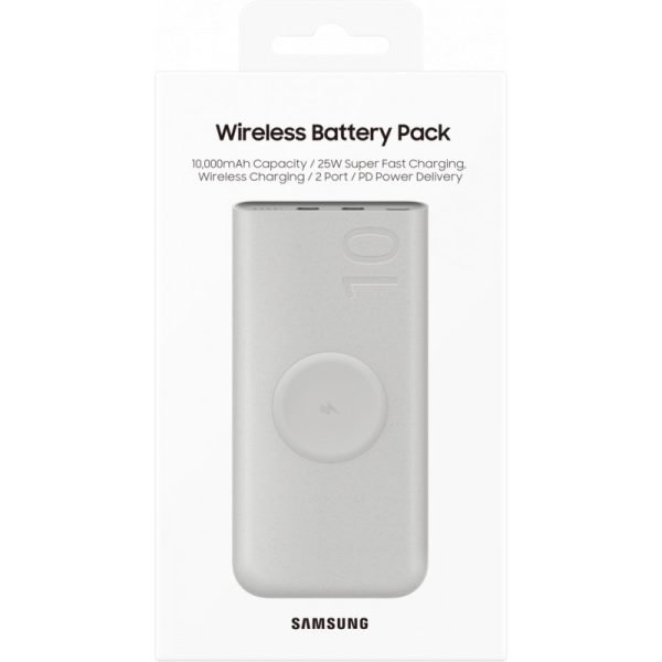 External battery Power Bank Samsung EB-U2510XUEGEU 25W PD+FQI 10000mAh beige - Image 4