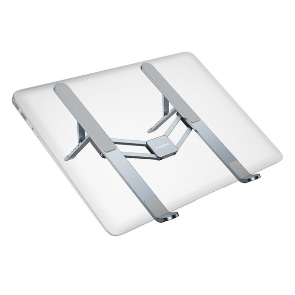 Foldable laptop stand Borofone BH117 metal gray - Image 2