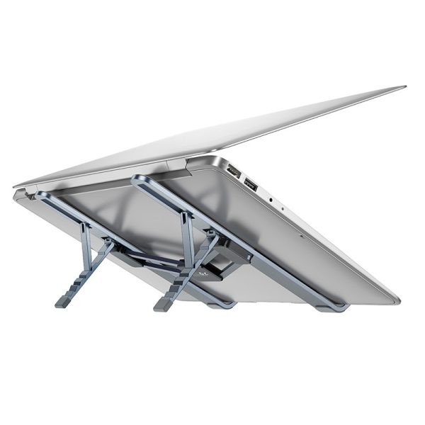 Foldable laptop stand Borofone BH117 metal gray - Image 3
