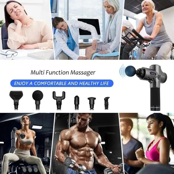 Massage gun Reach MMT007 V2 black - Image 2