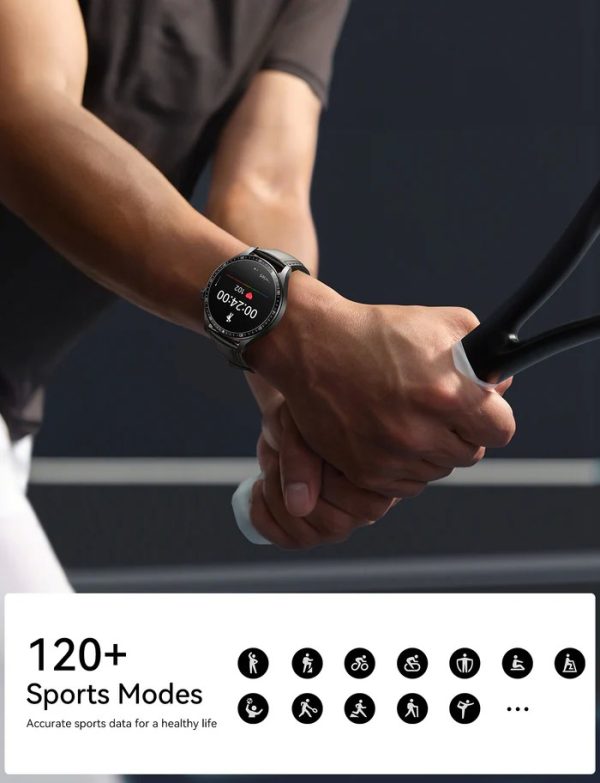 Смартчасы Joyroom JR-FC2 Pro Classic Series Smart Watch (Make/Answer Call) Space Grey — изображение 2